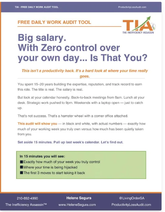 Free Daily Work Audit Tool